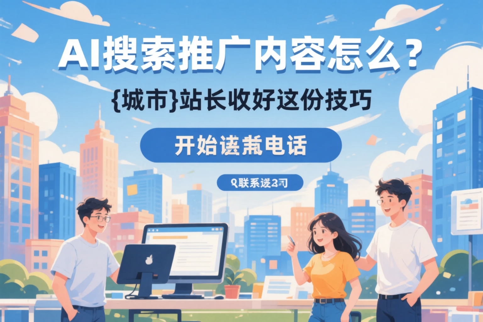 AI搜索推广内容怎么写?周口站长收好这份技巧