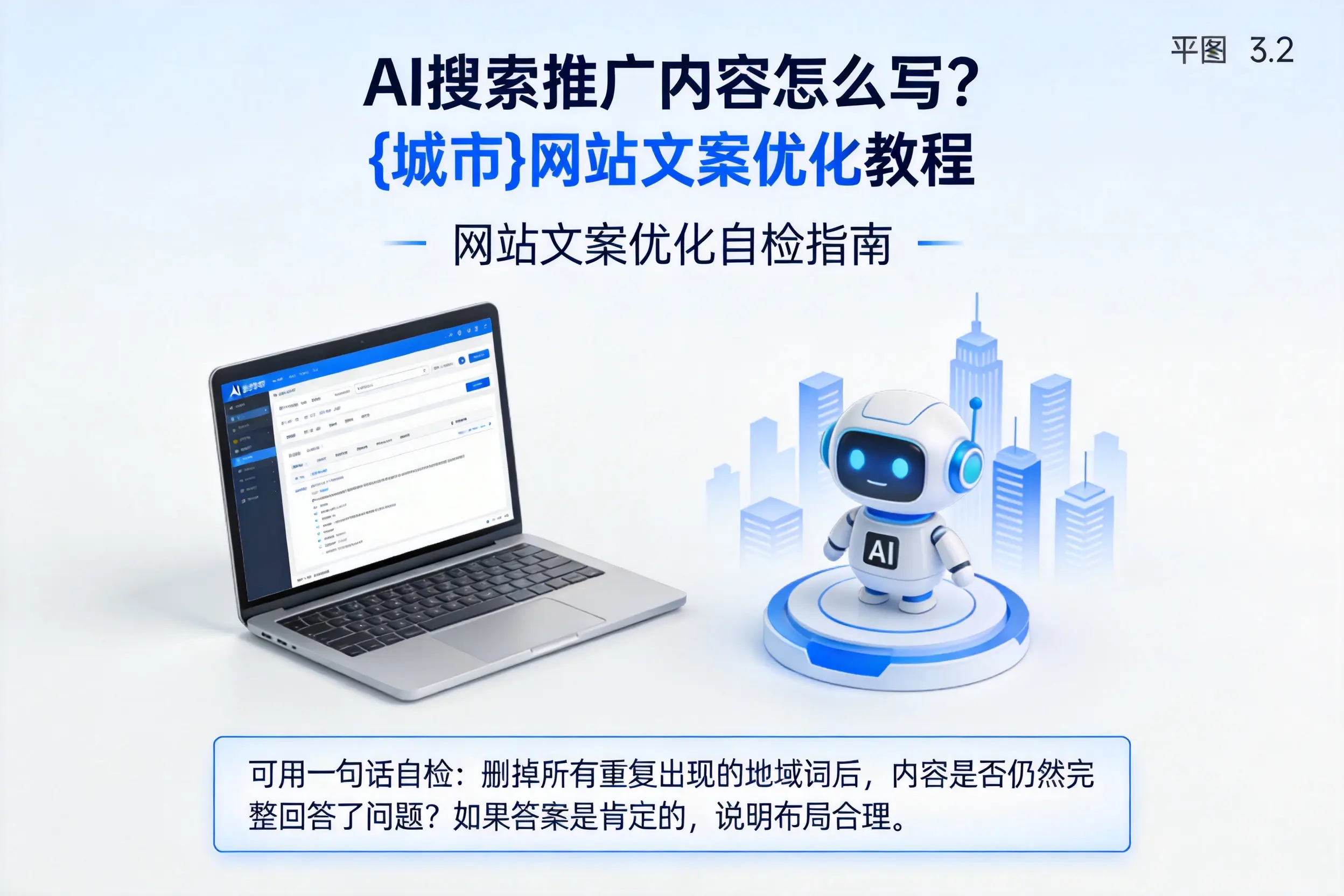 AI搜索推广内容怎么写？周口网站文案优化教程